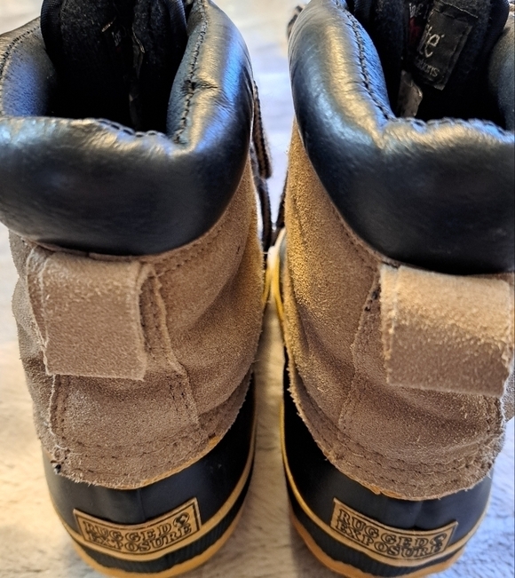 Rugged Exposure Leather Winter Duck Boot   Size 7 - Picture 3 of 10